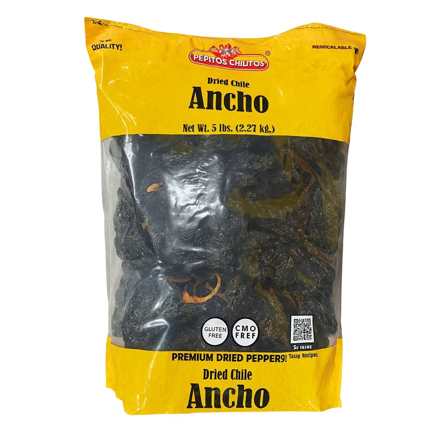 Chile Ancho Seco 5LB / Chile Ancho Dried 5LB
